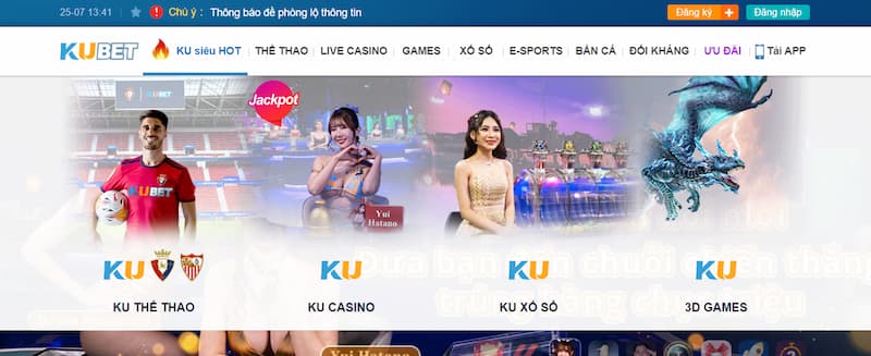 Giới thiệu sơ lược sảnh cược lô đề Kubet