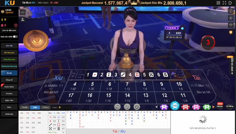 Live Casino Kubet - Chuyên Nghiệp, Hiện Đại, An Toàn 3 Tính năng live chân thực từng chi tiết