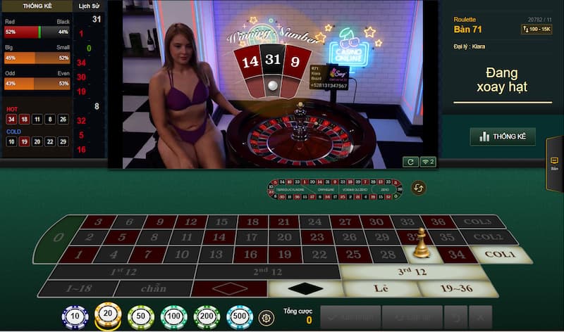 Roulette Kubet - Luật Và Cách Chơi Chi Tiết 2026 4 Các bước tham gia bàn chơi Roulette tại Kubet