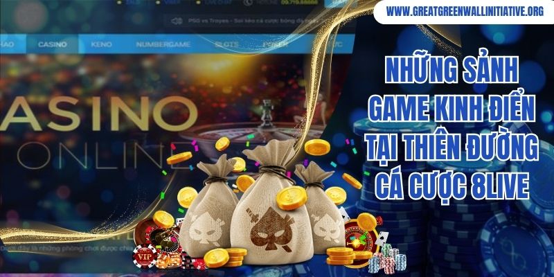 8Live - Nhà Cái Đẳng Cấp, Dễ Ăn Tiền Nhất Năm 2026 4 Những sảnh game kinh điển tại thiên đường cá cược 8Live
