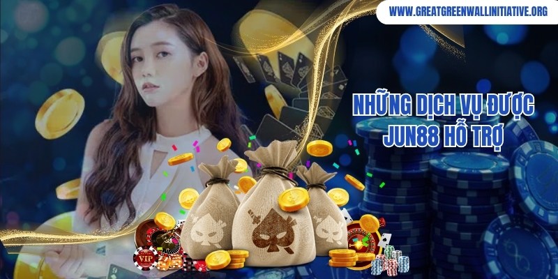 Jun88 - Sân Chơi Thu Hút, Thịnh Hành Top 1 Hiện Nay 3 Jun88 hỗ trợ đa dạng dịch vụ, chuyên mục giải trí hấp dẫn