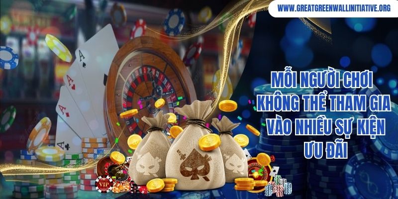 Typhu88 - Thiên Đường Giải Trí Minh Bạch Tuyệt Đối 5 Mỗi người chơi không thể tham gia vào nhiều sự kiện ưu đãi