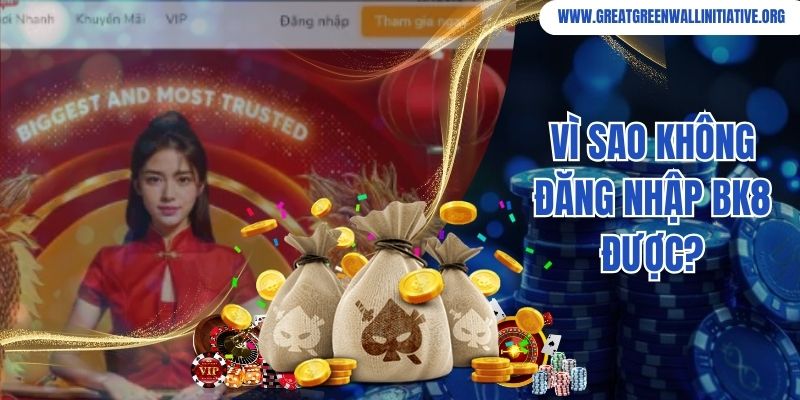 Bk8 - Nhà Cái Cá Cược Thể Thao Nhận Tiền Siêu Tốc 4 Vì sao không đăng nhập Bk8 được?