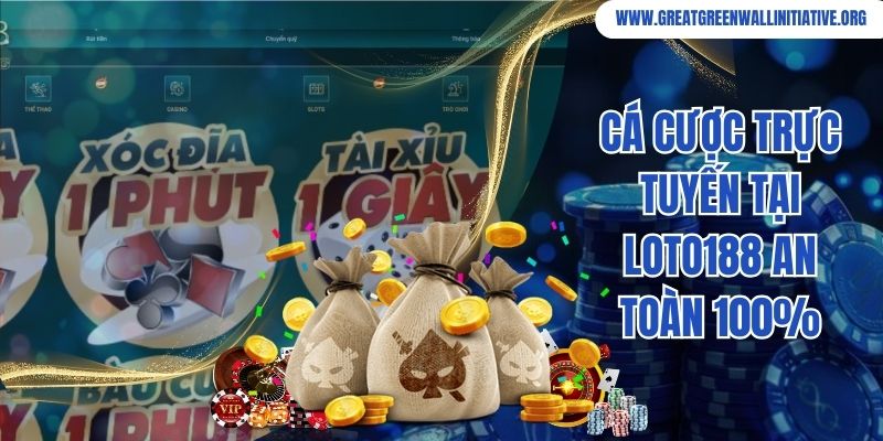Loto188 - Sân Chơi Hot Hit, Nhận Ưu Đãi Sốc 3 Cá cược trực tuyến tại Loto188 an toàn 100%